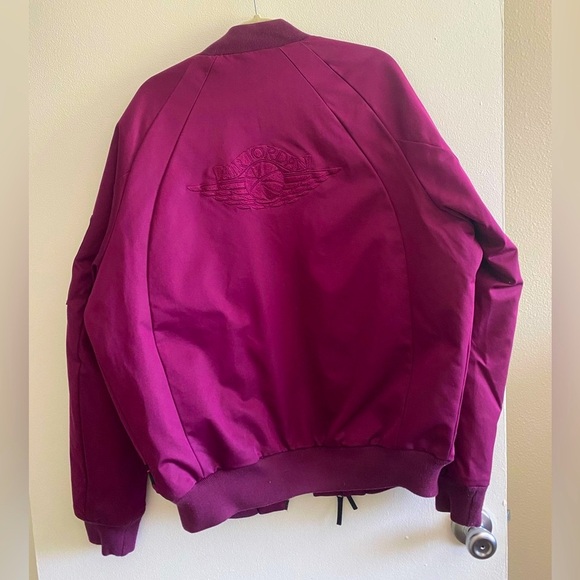 Air Jordan Burgundy Jacket - Picture 4 of 5
